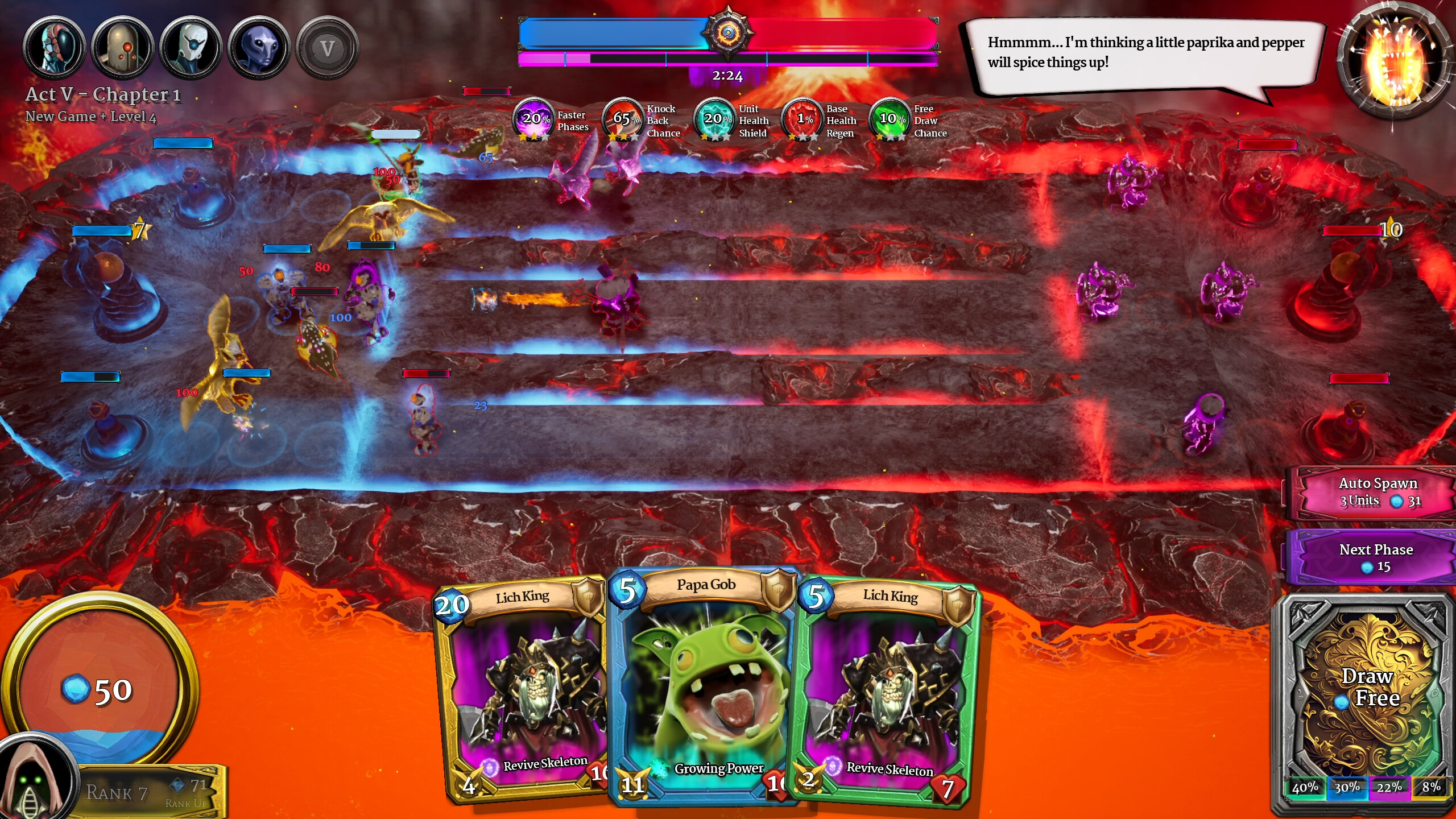 Battle Waves: Card Tactics screenshot 3