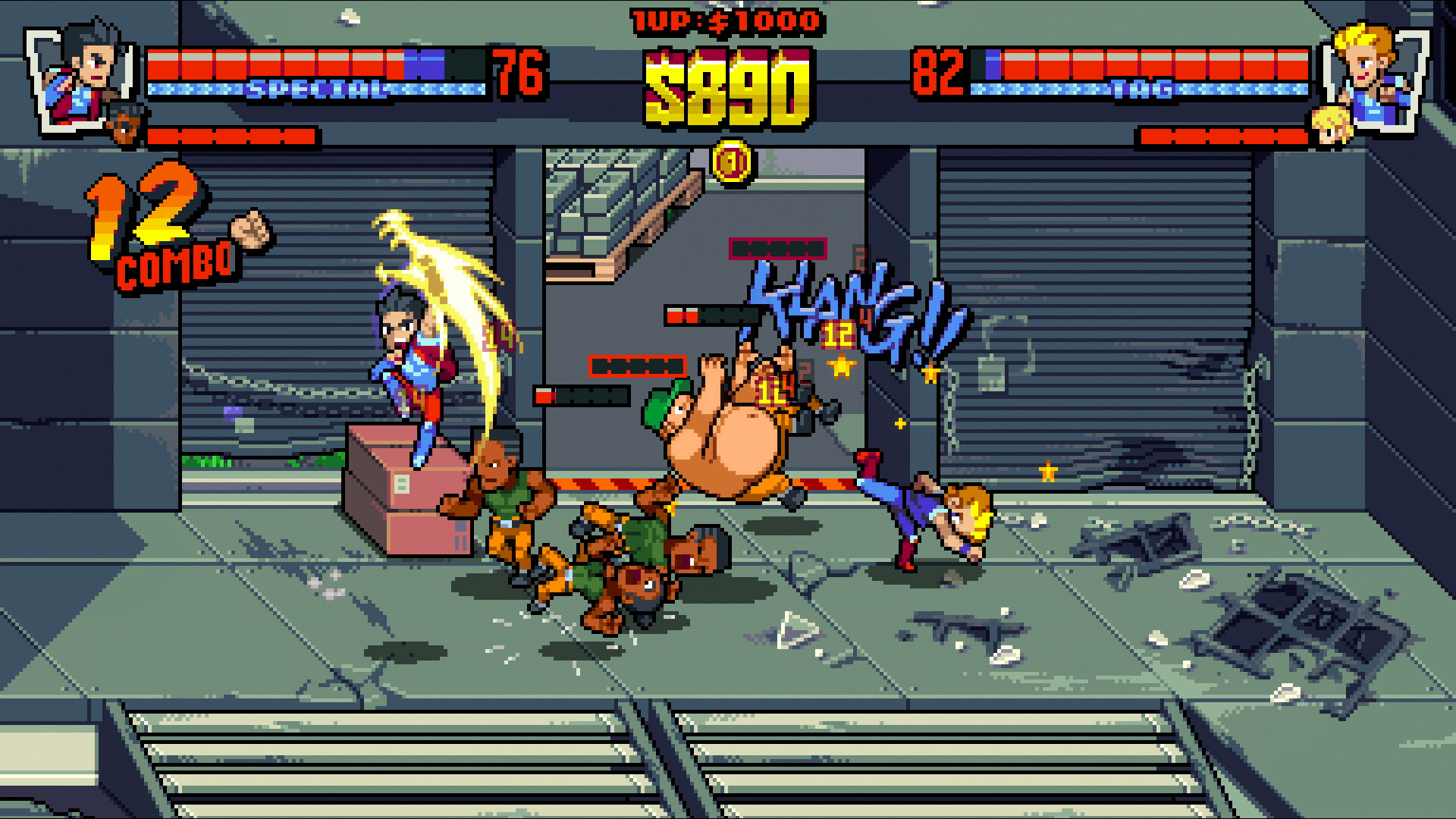 Double Dragon Gaiden: Rise of the Dragons screenshot 1