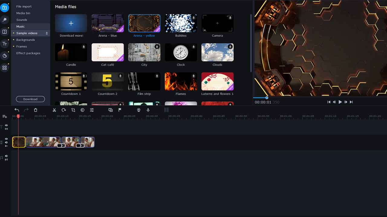 Movavi Video Suite 2022 - Good Game Pack screenshot 1