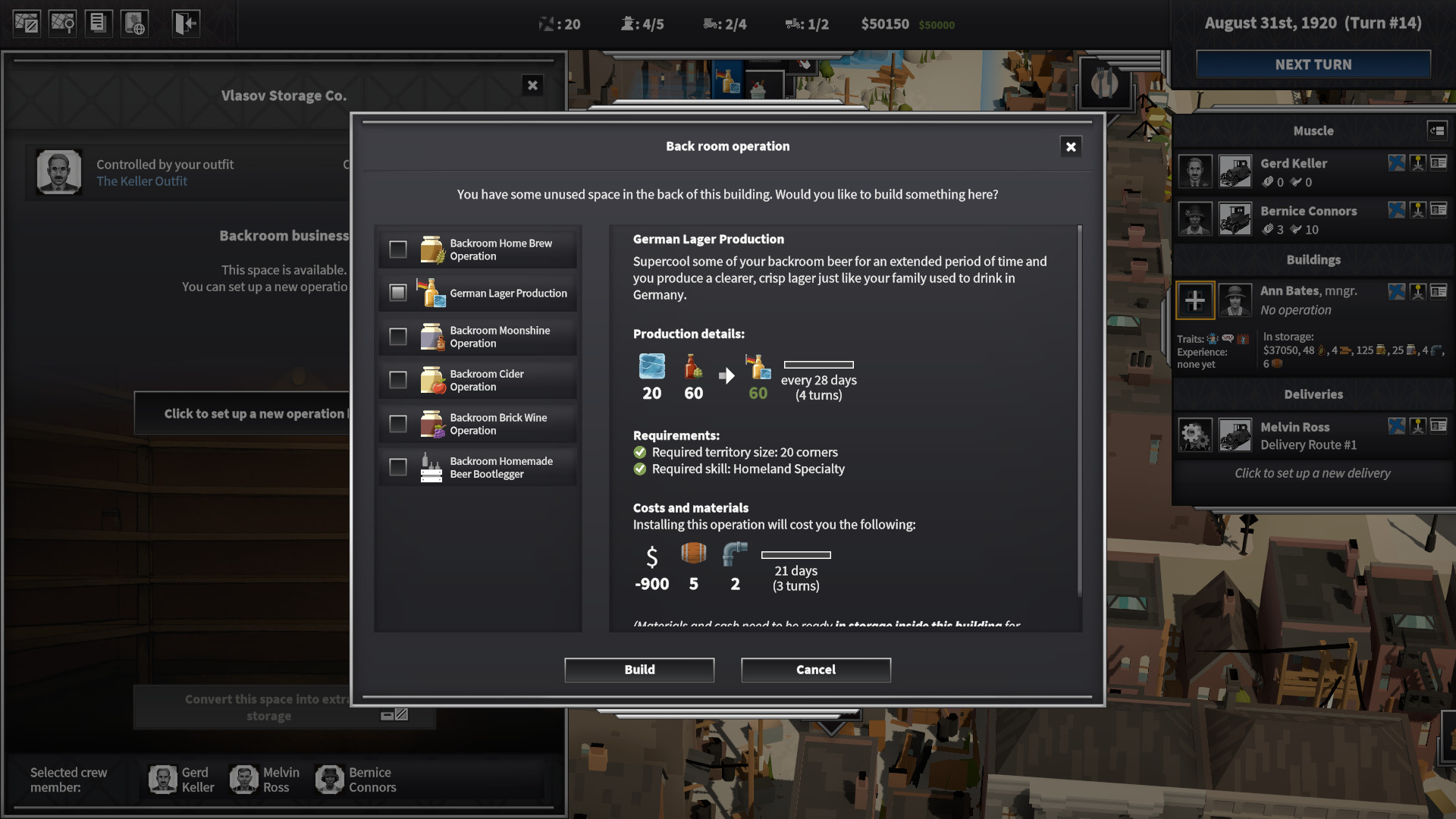 City of Gangsters: The German Outfit screenshot 4