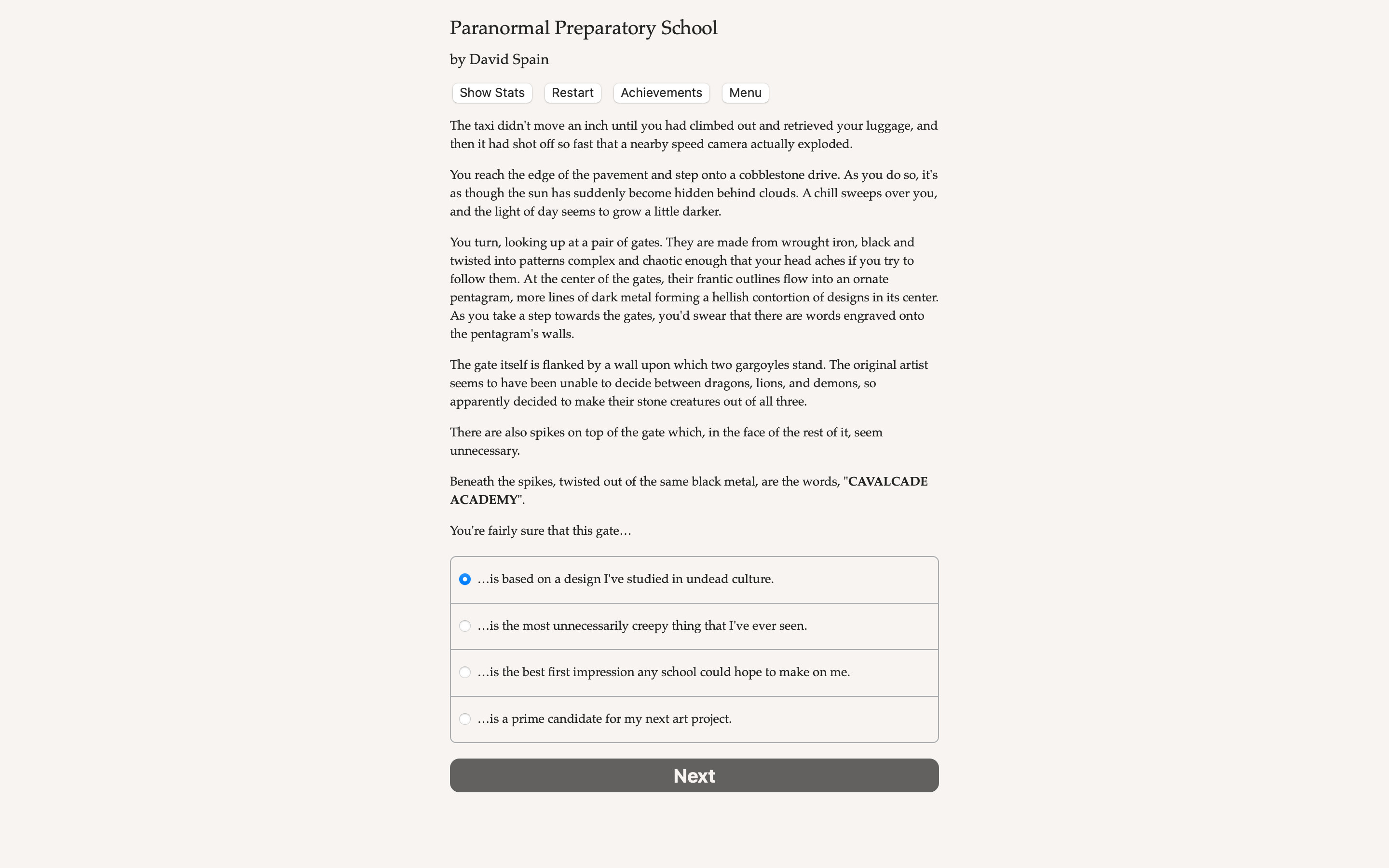 Paranormal Preparatory School screenshot 5