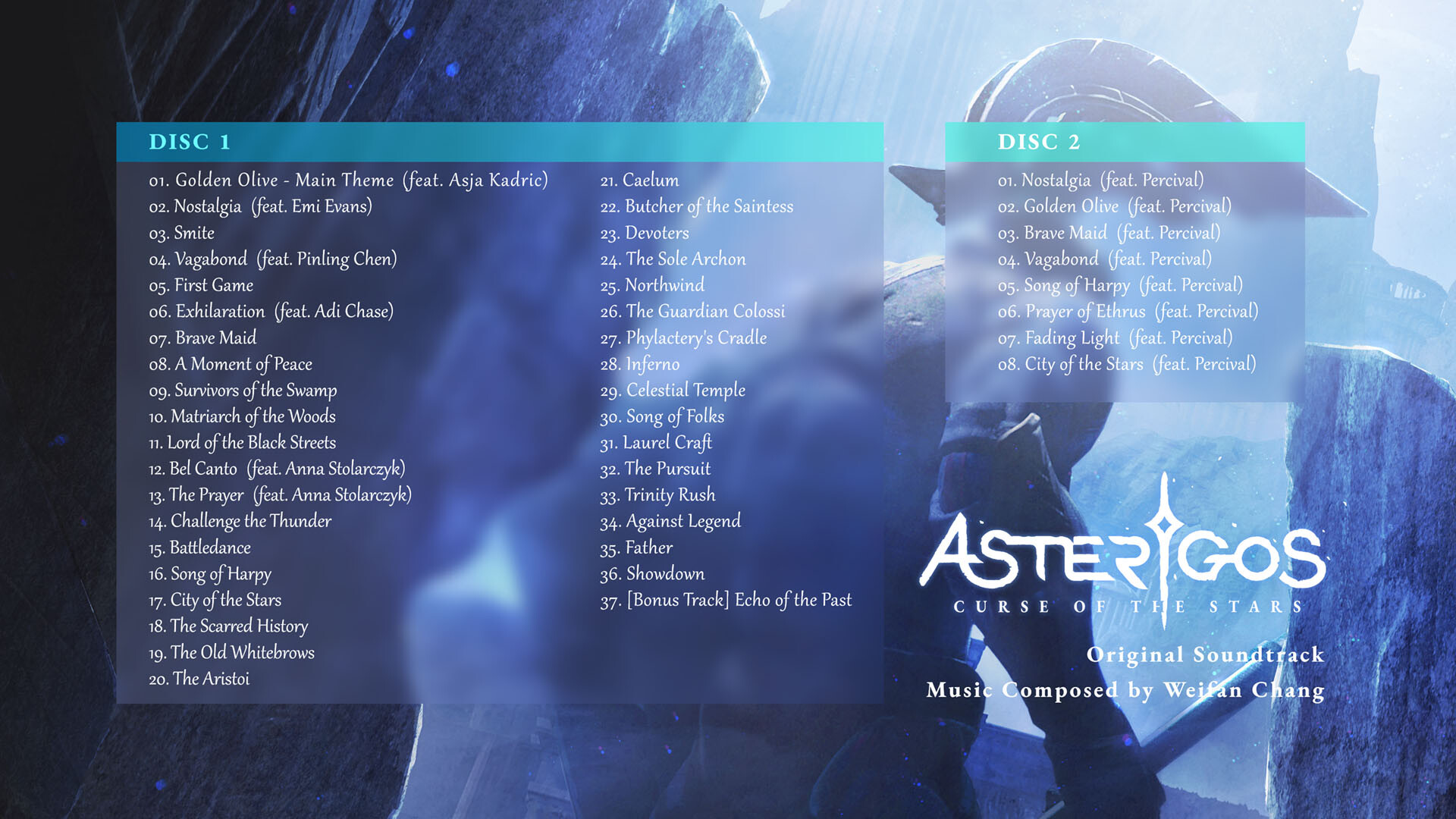 Asterigos: Curse of the Stars - Complete Soundtrack screenshot 1