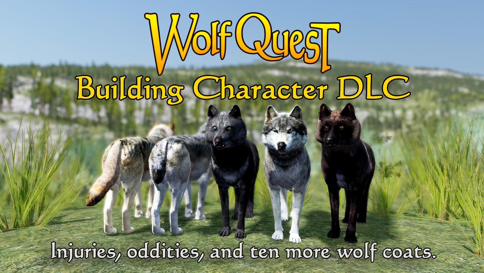 WolfQuest Anniversary - Building Character Pack screenshot 1