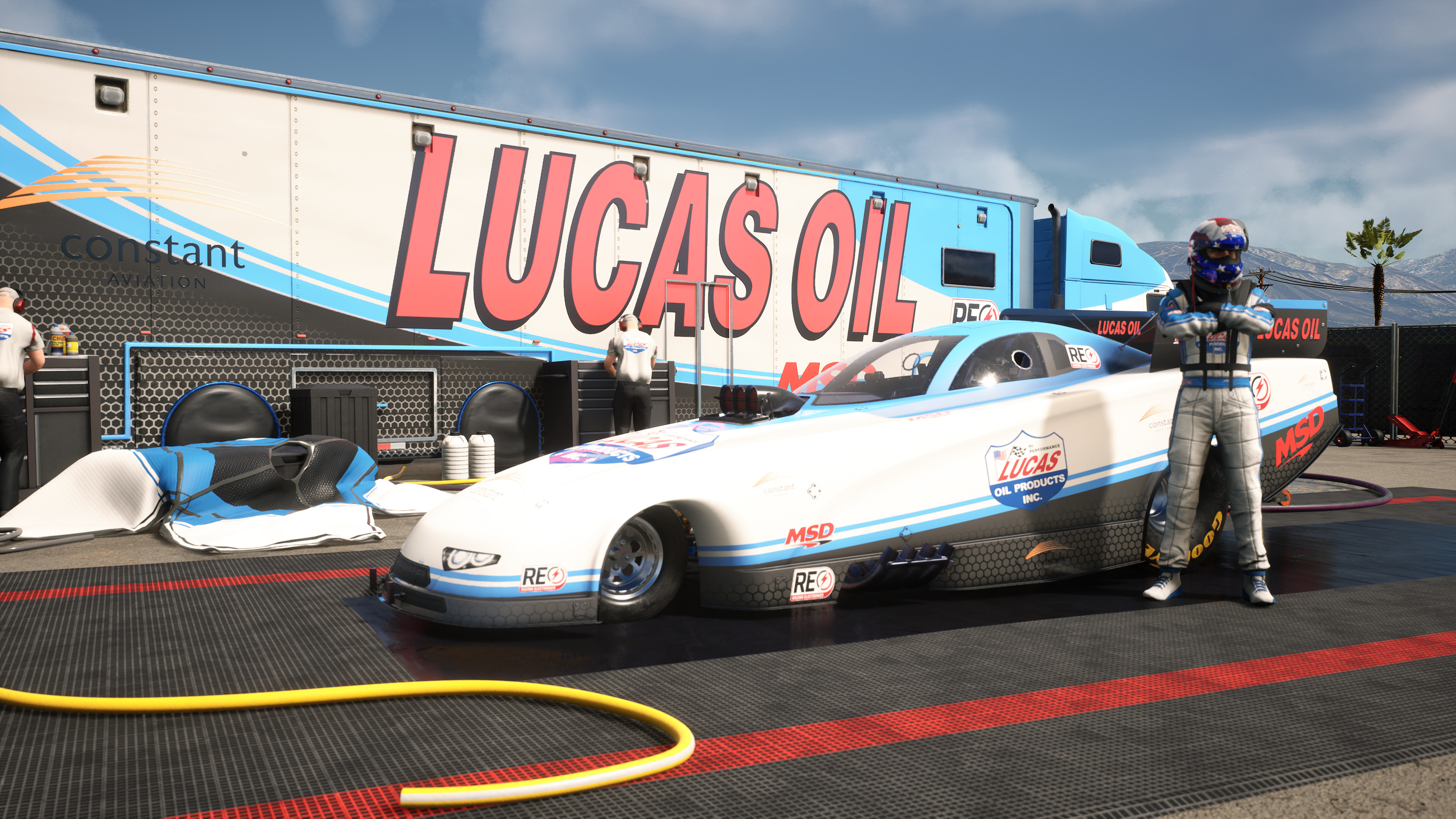 NHRA Championship Drag Racing: Speed for All - John Force Racing Pack screenshot 1