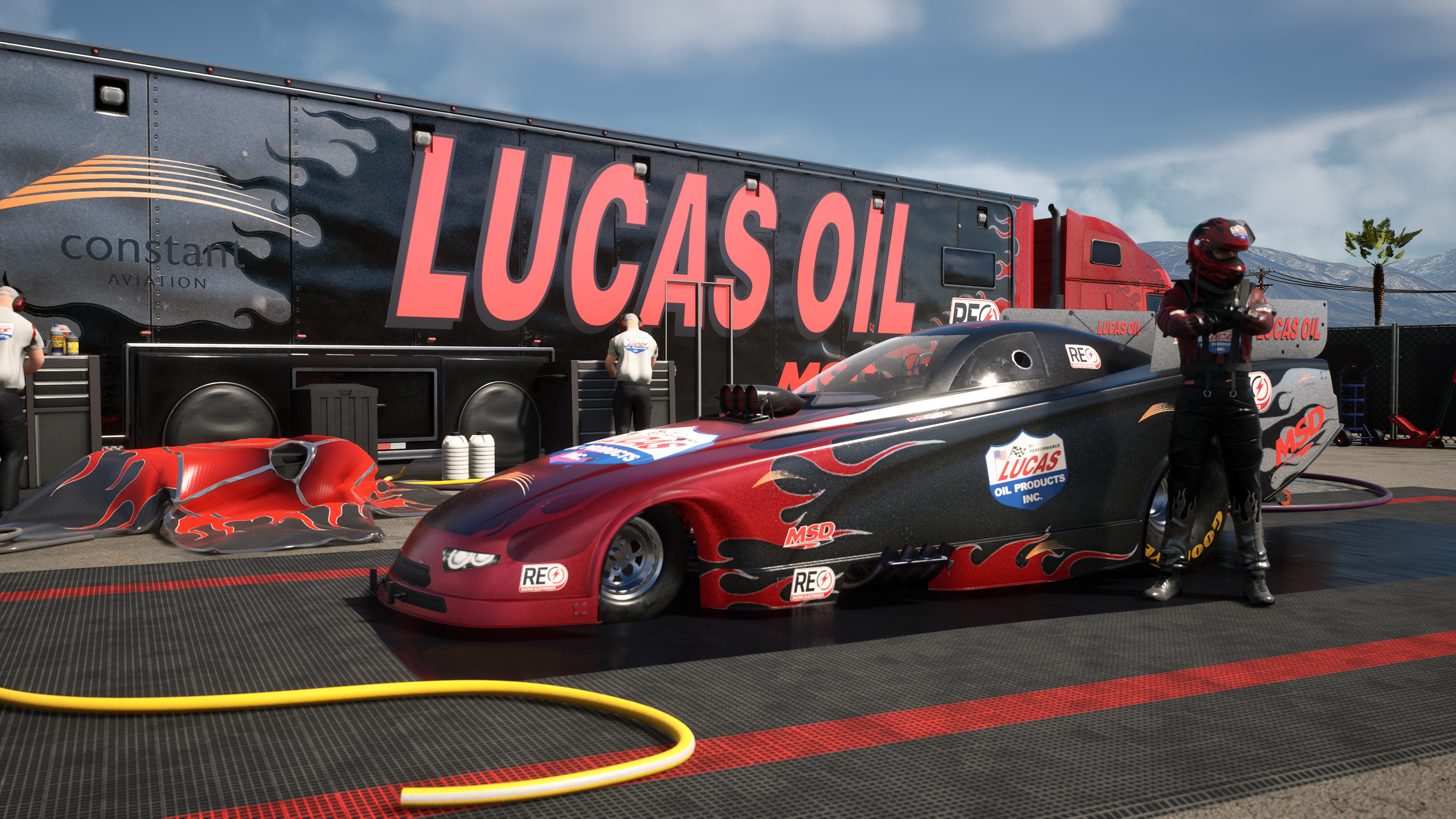 NHRA Championship Drag Racing: Speed for All - Nitro Fire Pack screenshot 1