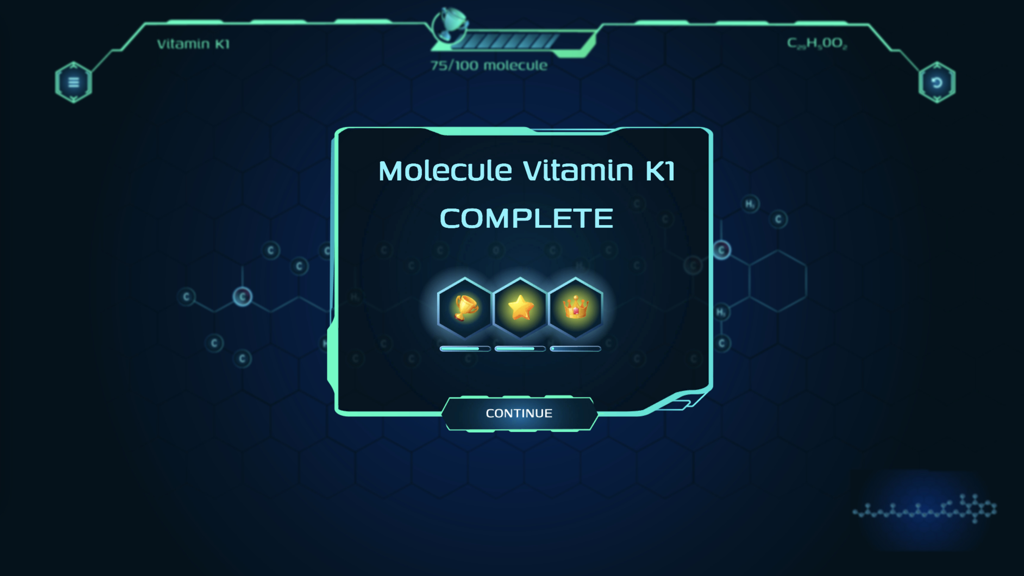 Molecule Make lab screenshot 2