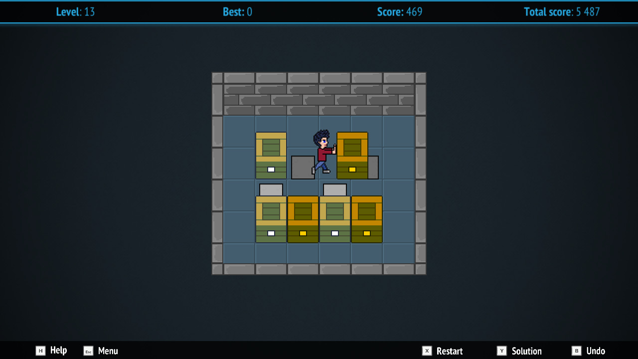 Push the Box - Puzzle Game screenshot 2