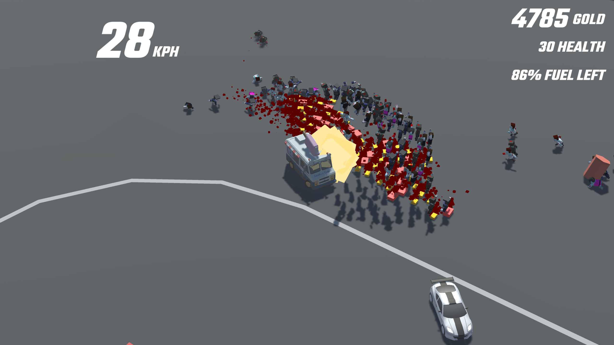 Running Over Zombies screenshot 3