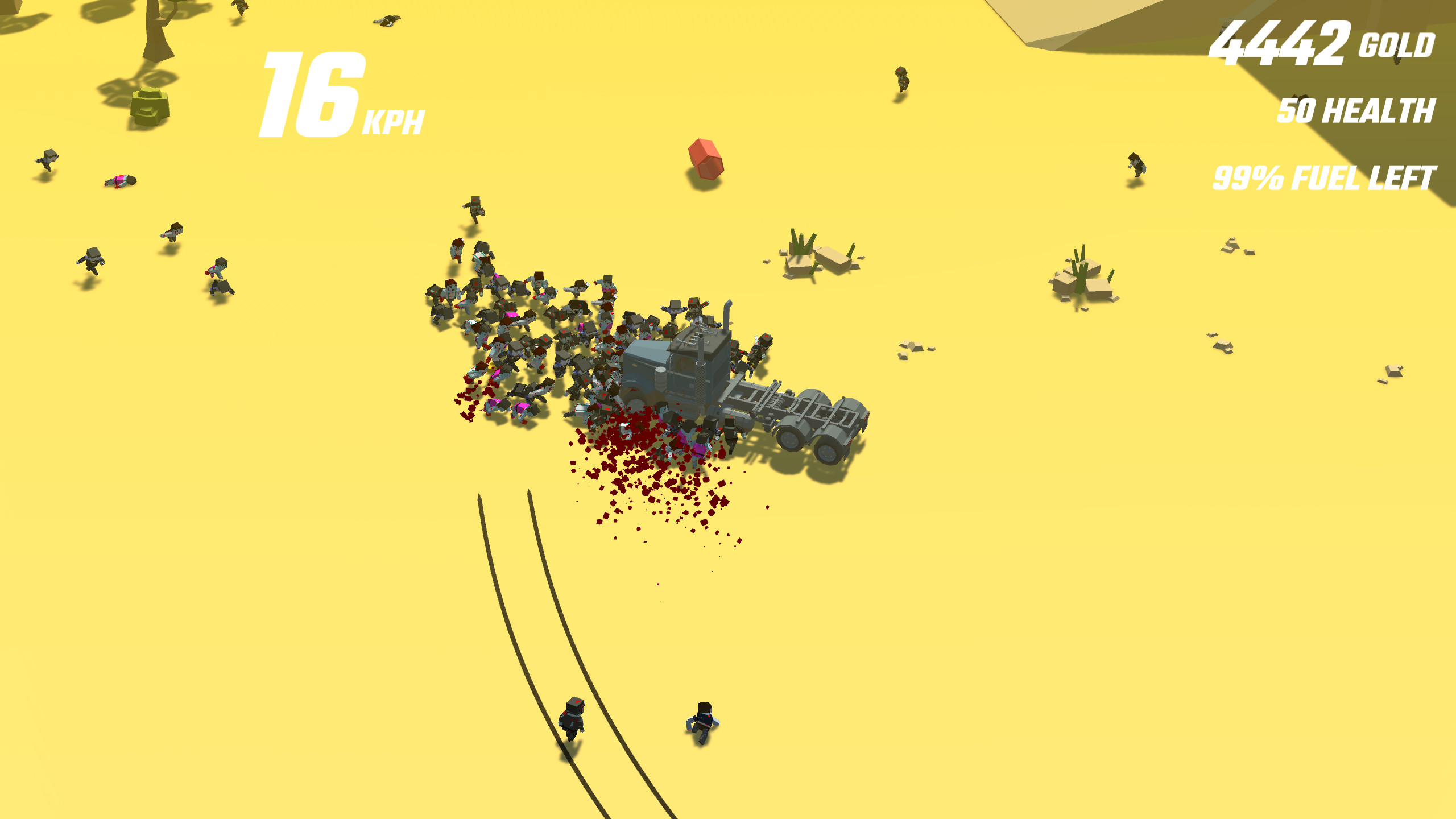 Running Over Zombies screenshot 1