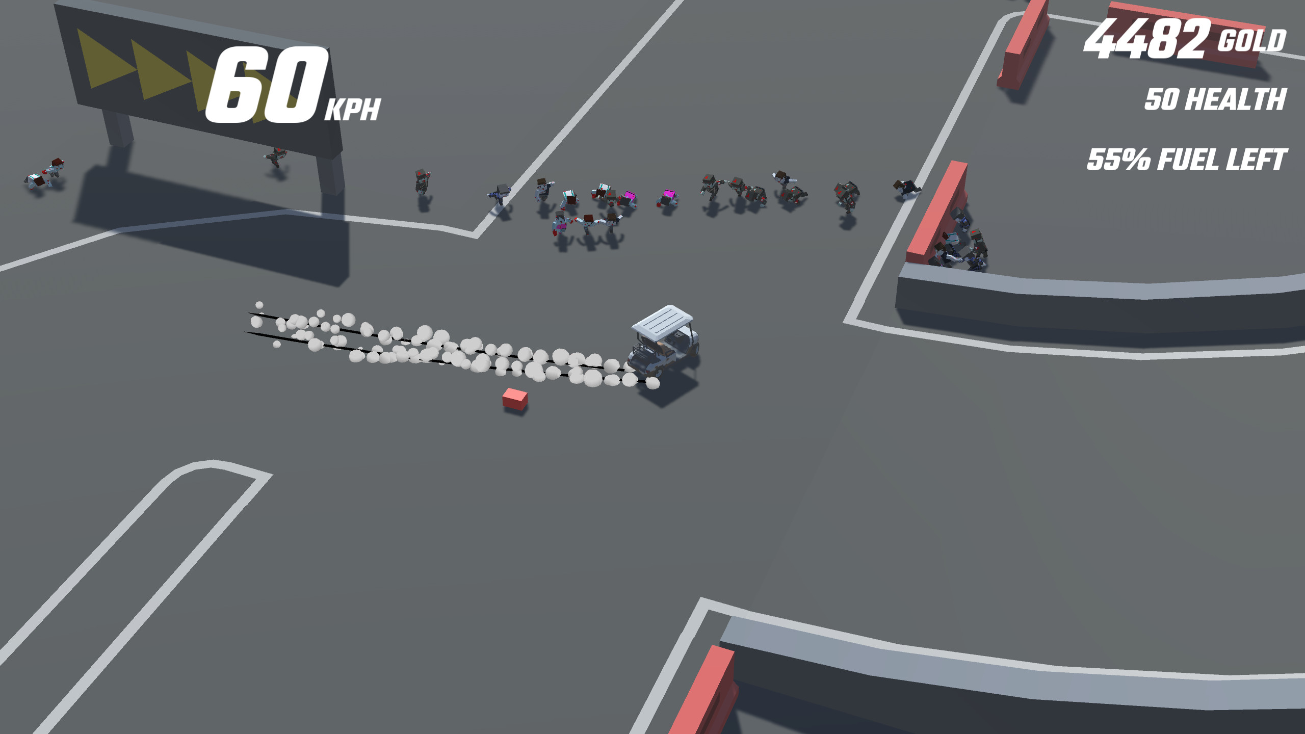 Running Over Zombies screenshot 2