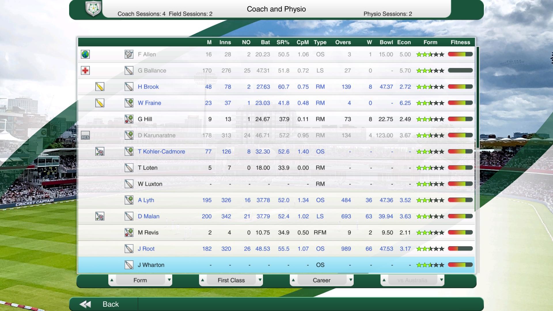 Cricket Captain 2022 screenshot 3