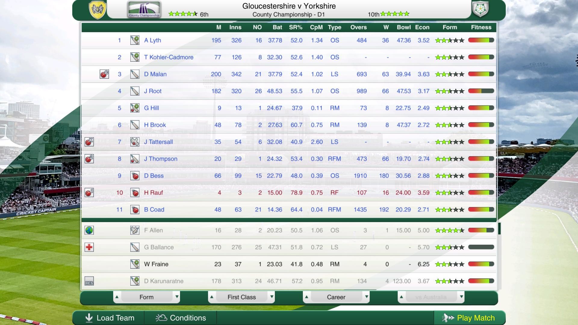 Cricket Captain 2022 screenshot 9