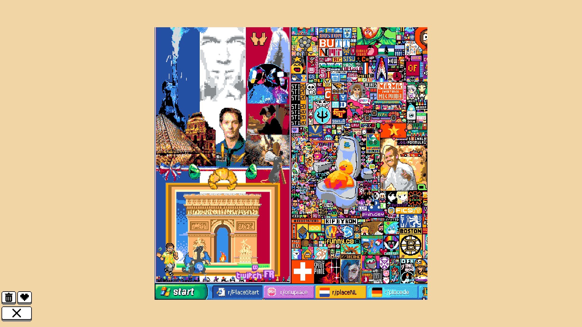 Coloring Pixels - r/Place Pack screenshot 2