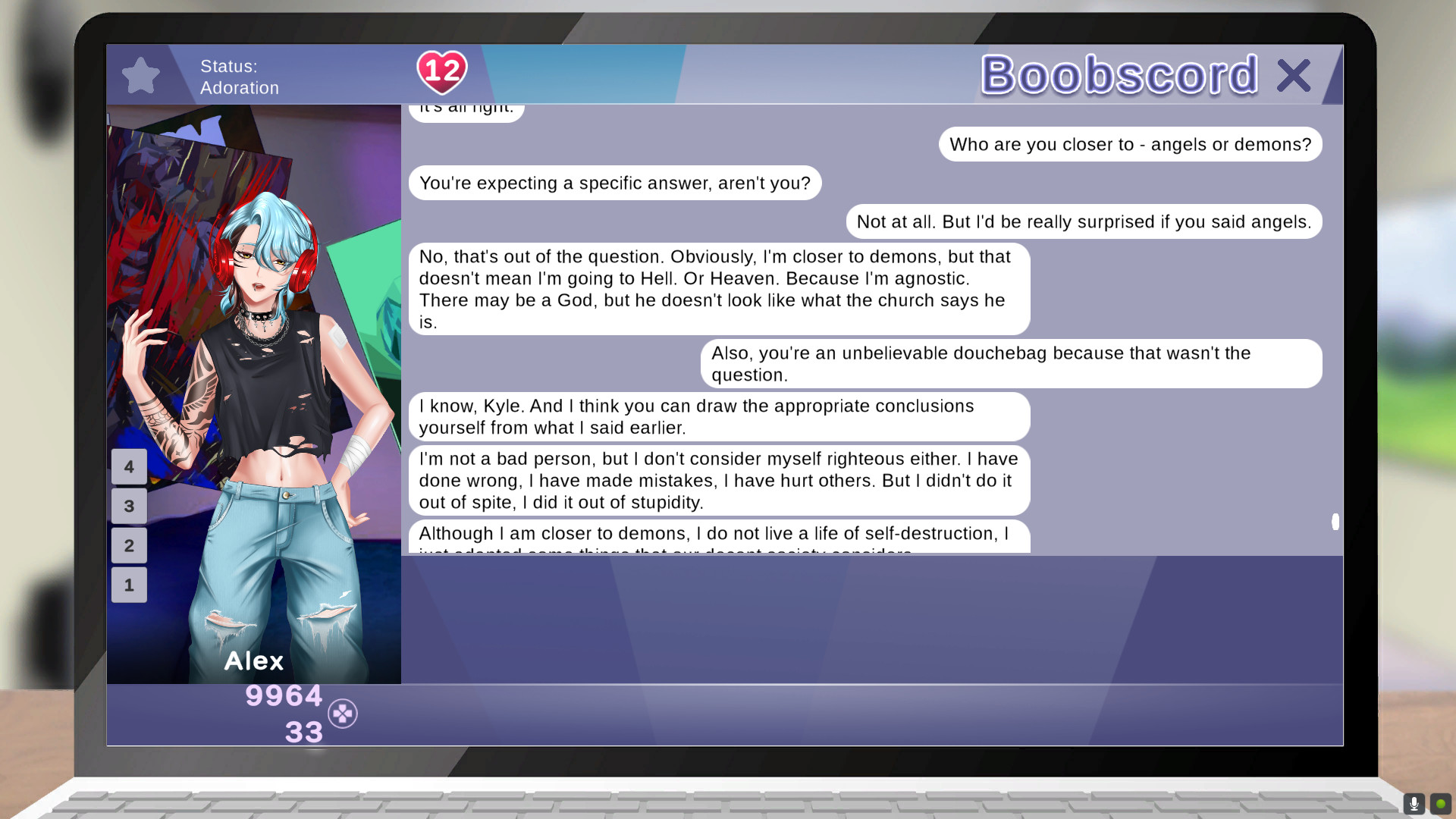 Gamer Girls: Dating Sim screenshot 8