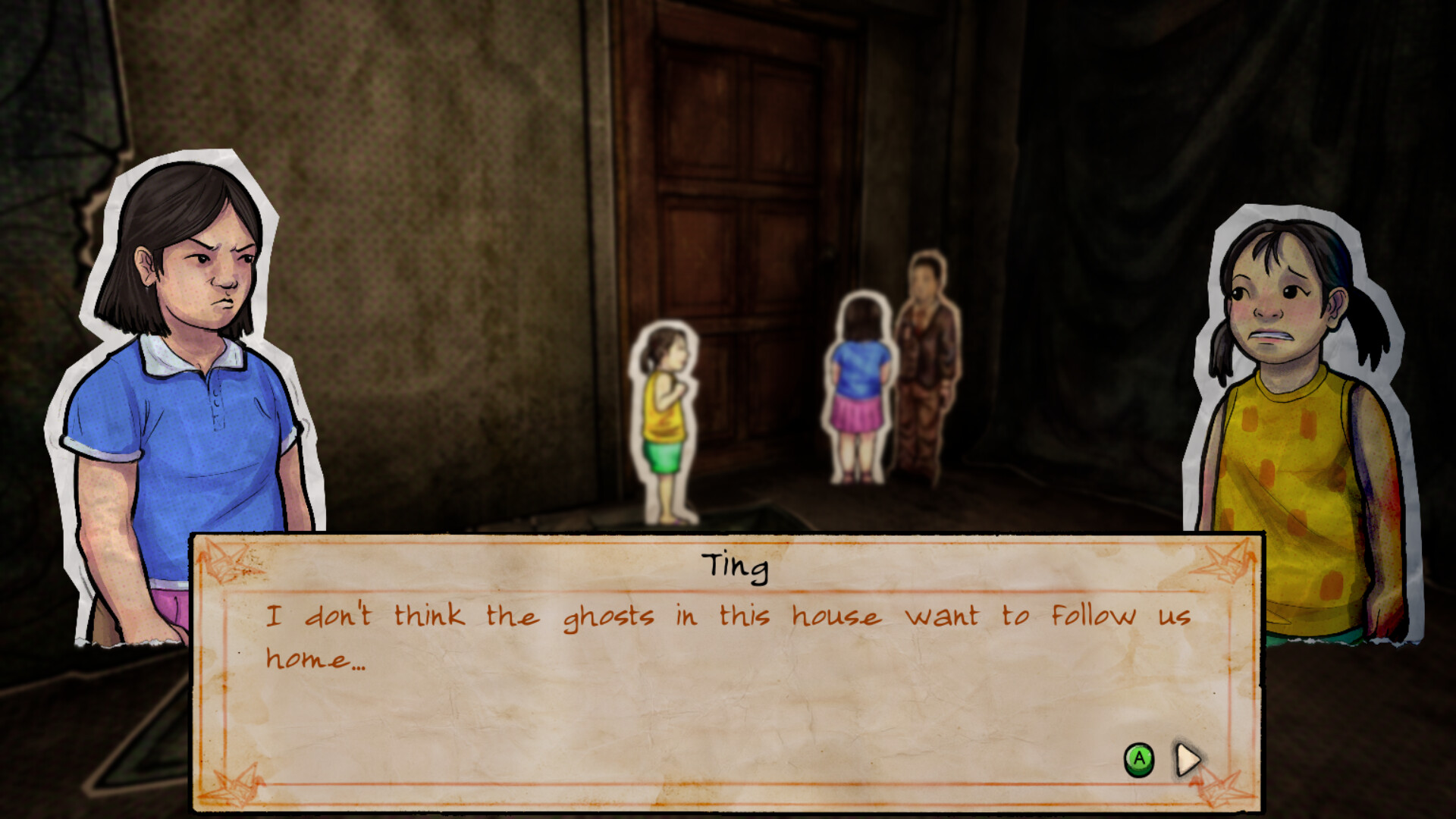 Paper Ghost Stories: Third Eye Open screenshot 2