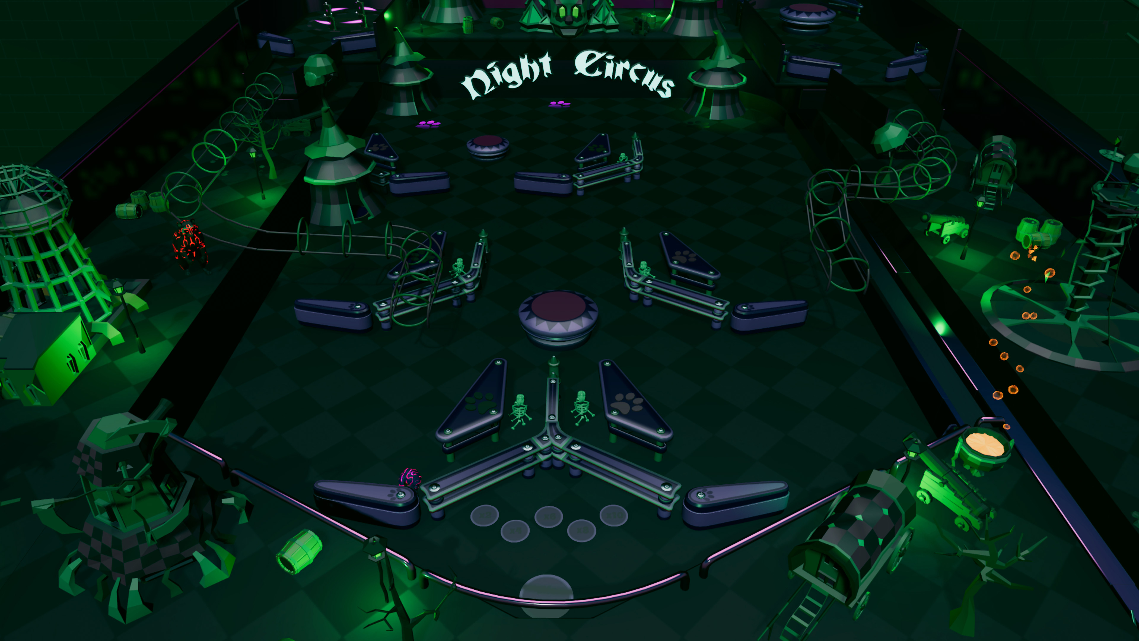 Roxy Raccoon's Pinball Panic - Ghoulish Games screenshot 3