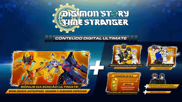 Digimon Story Time Stranger Edição Definitiva