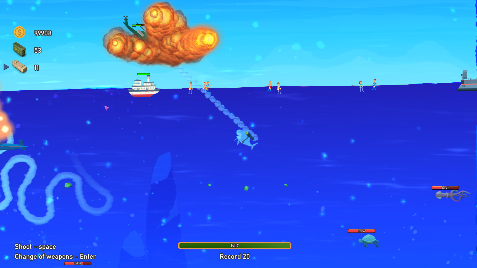 Crazy shark screenshot 6