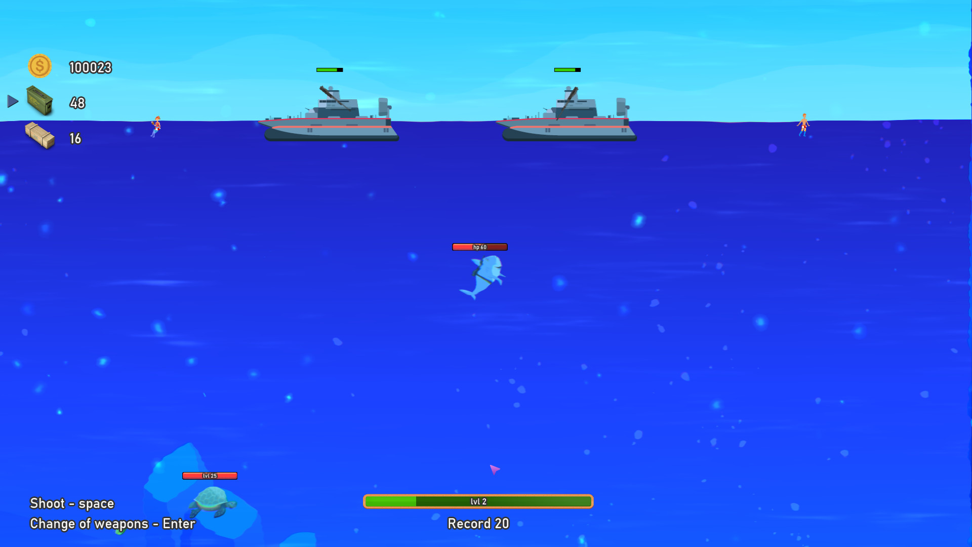 Crazy shark screenshot 3