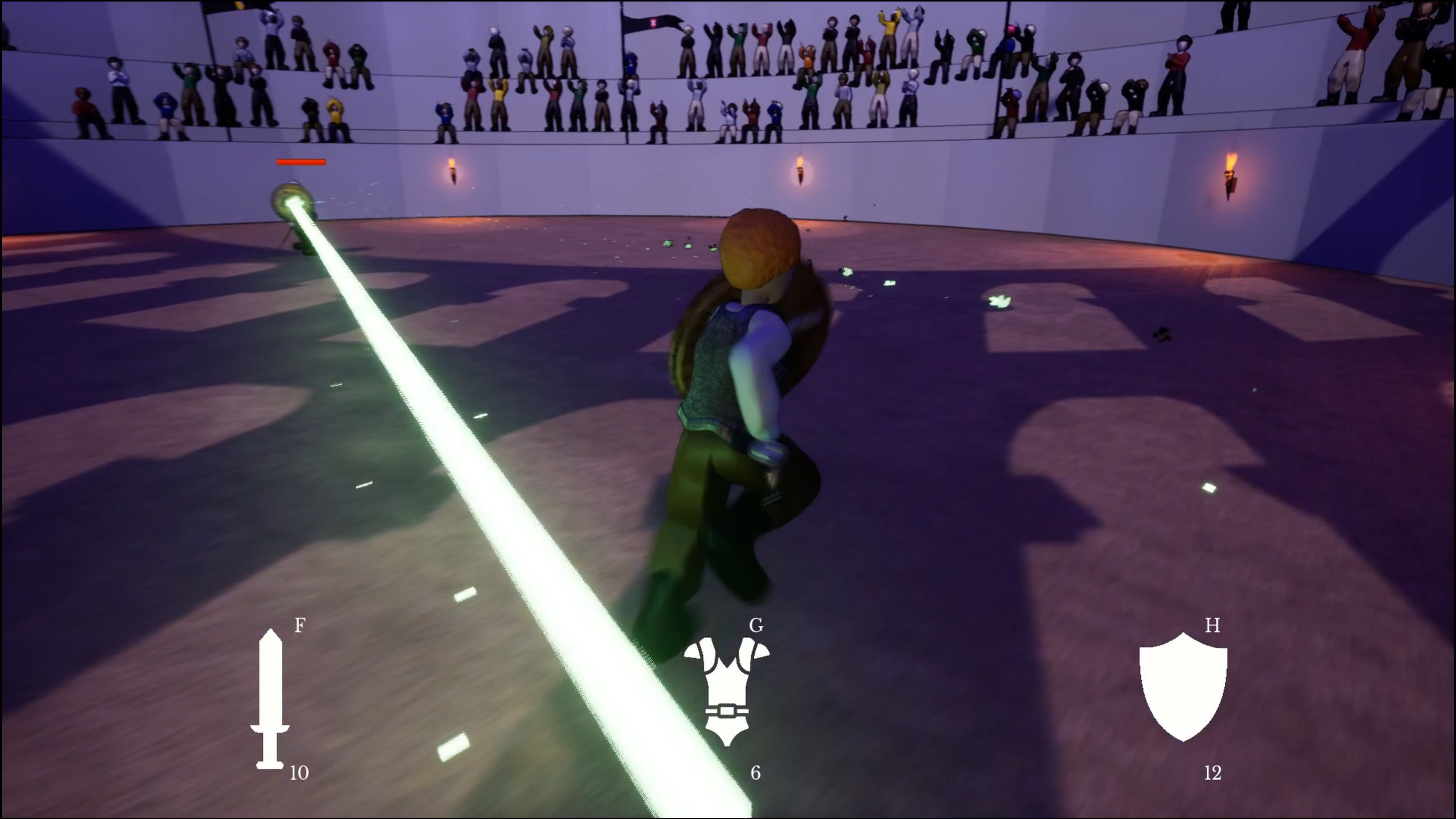 The Tyrning Combat Challenge screenshot 1