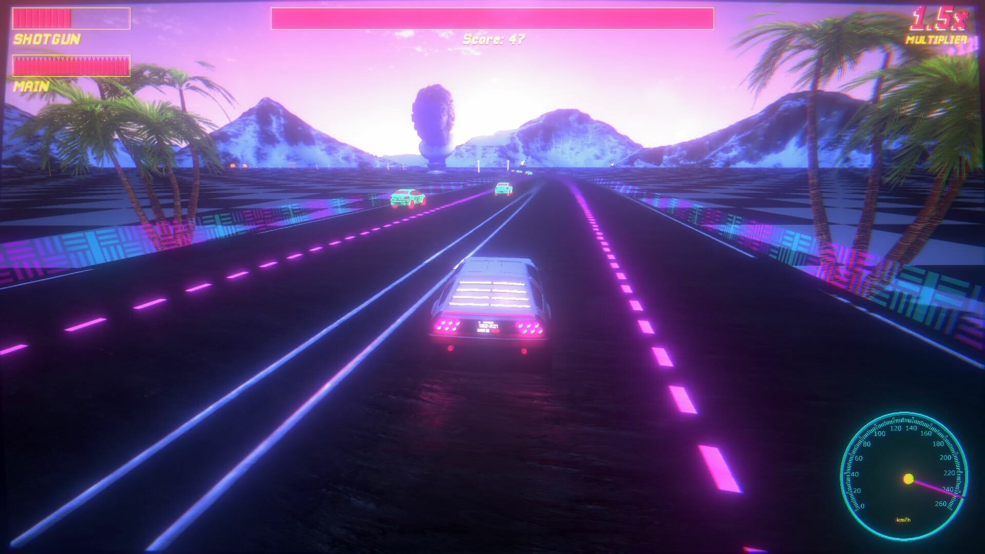 Synthwave FURY screenshot 3
