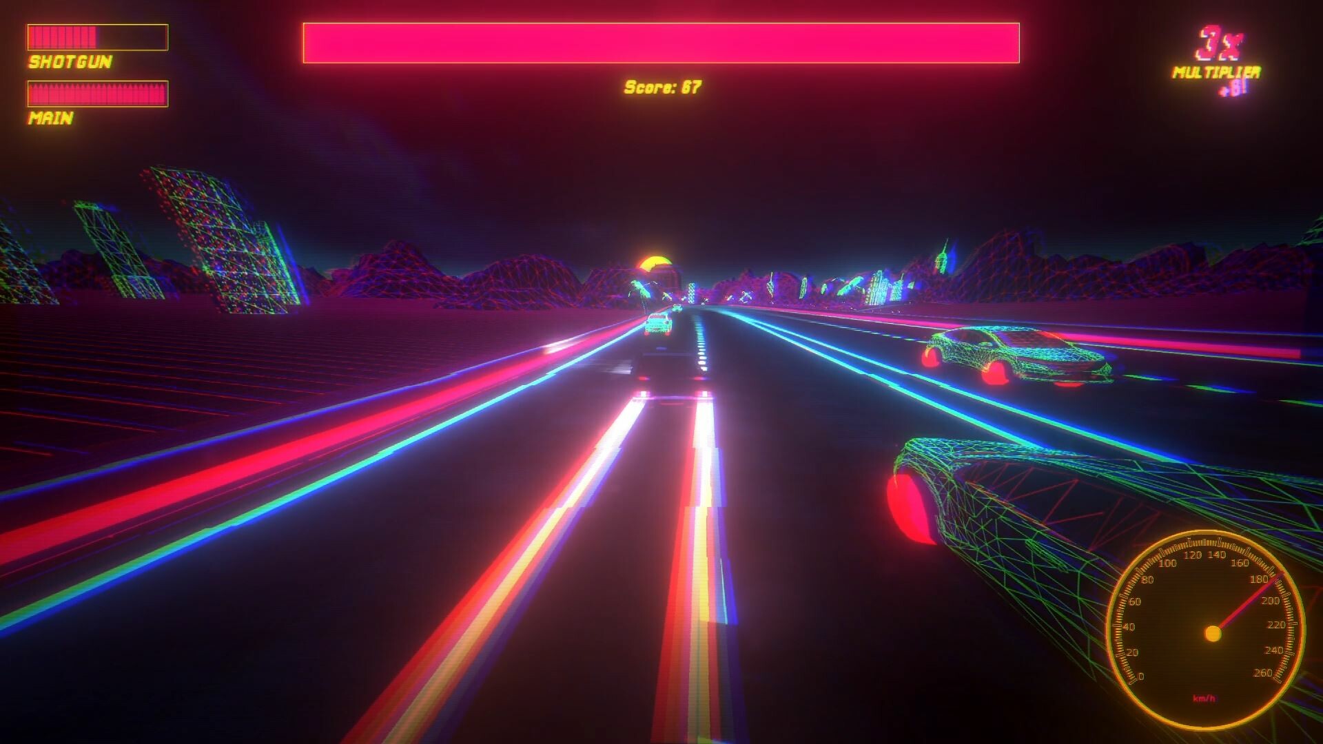 Synthwave FURY screenshot 13