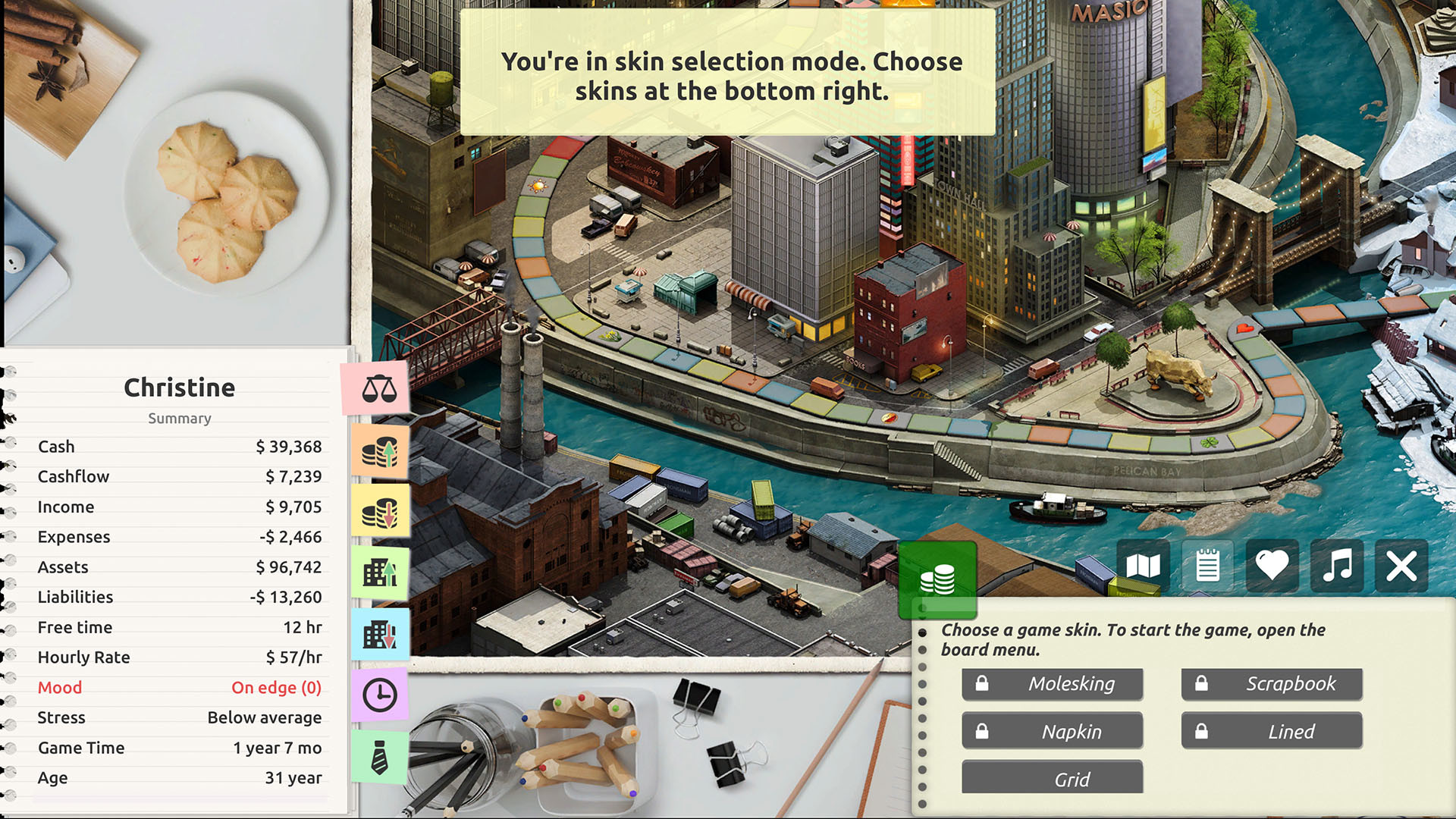 Timeflow Lined Balance Skin screenshot 1
