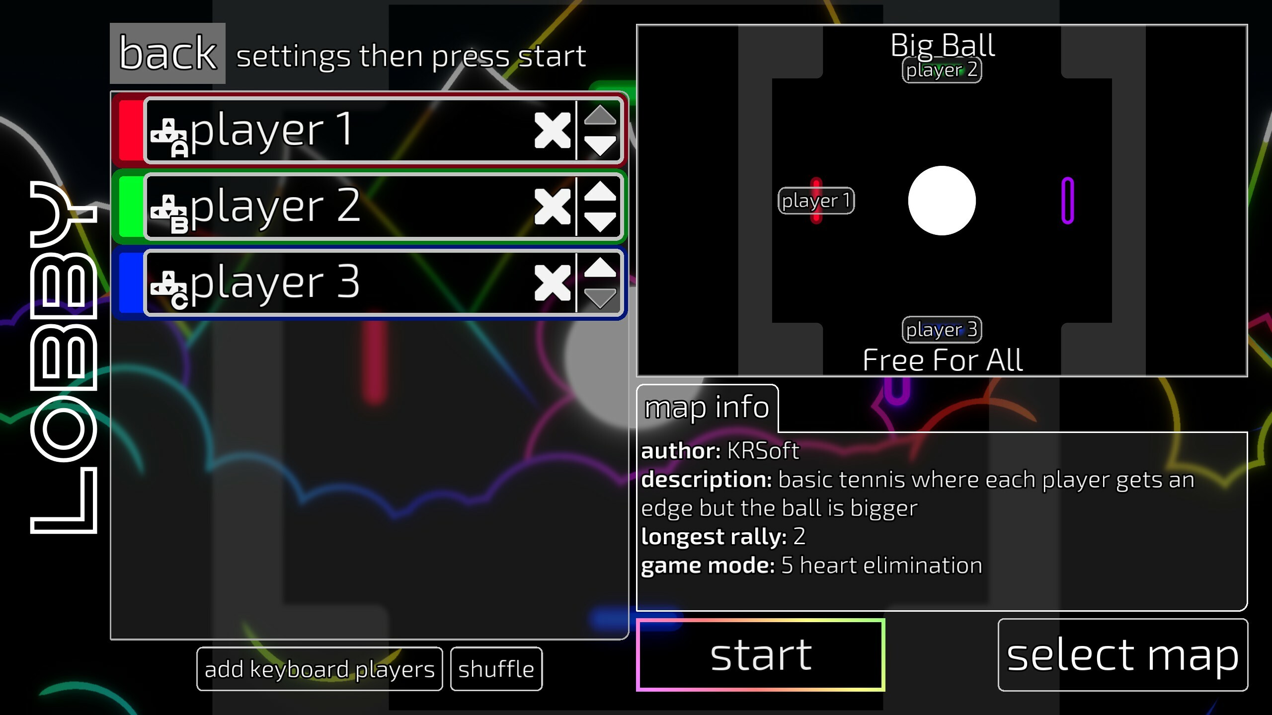 Tilted Tennis screenshot 7