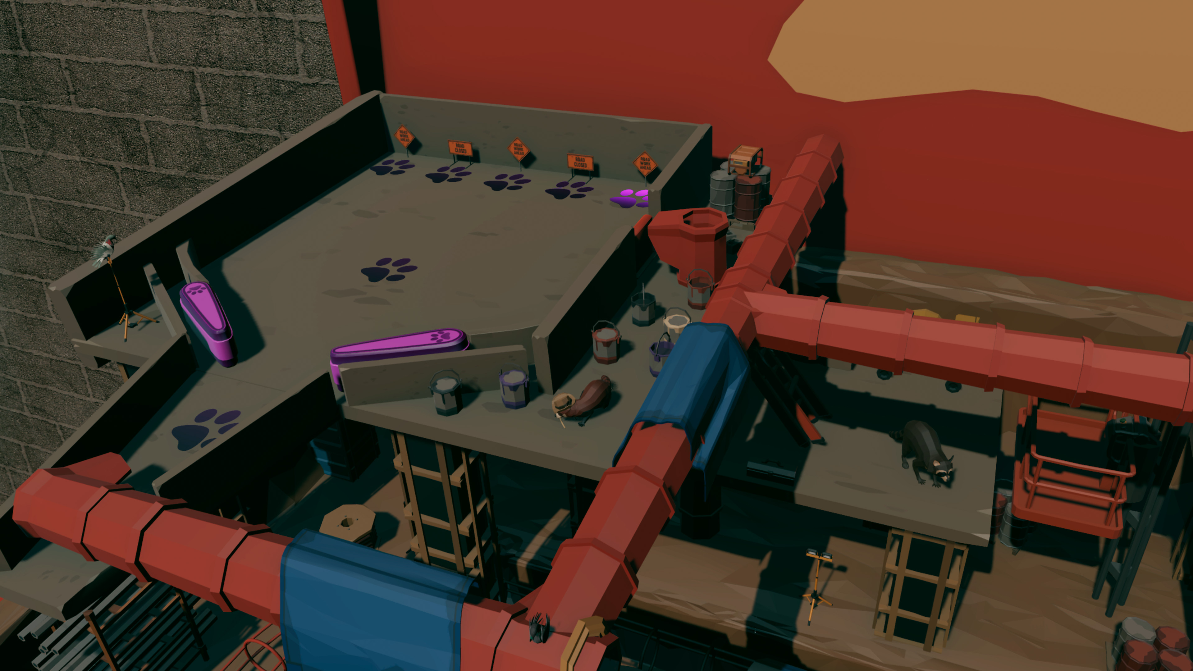 Roxy Raccoon's Pinball Panic - Construction Chaos screenshot 7