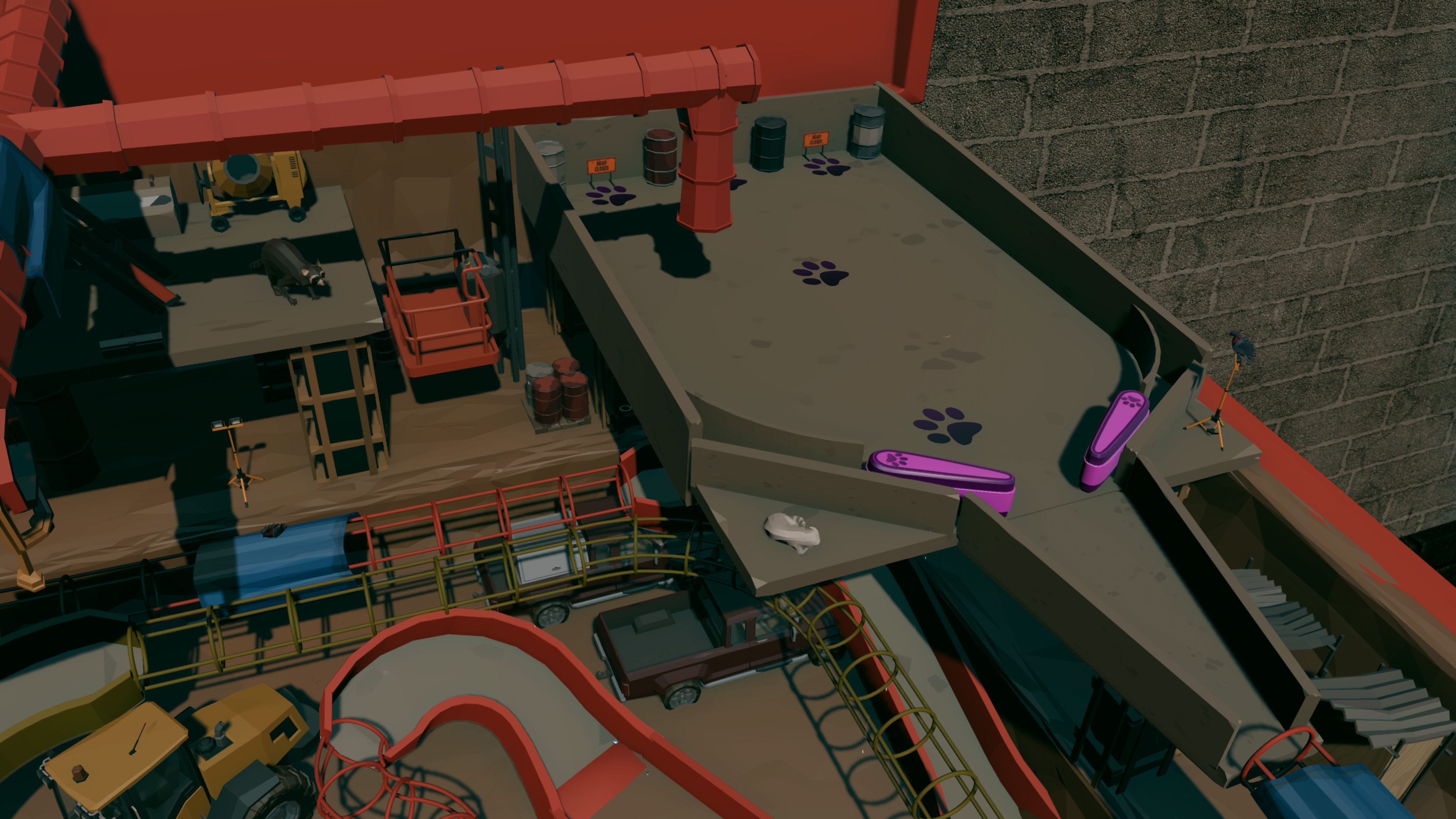Roxy Raccoon's Pinball Panic - Construction Chaos screenshot 8