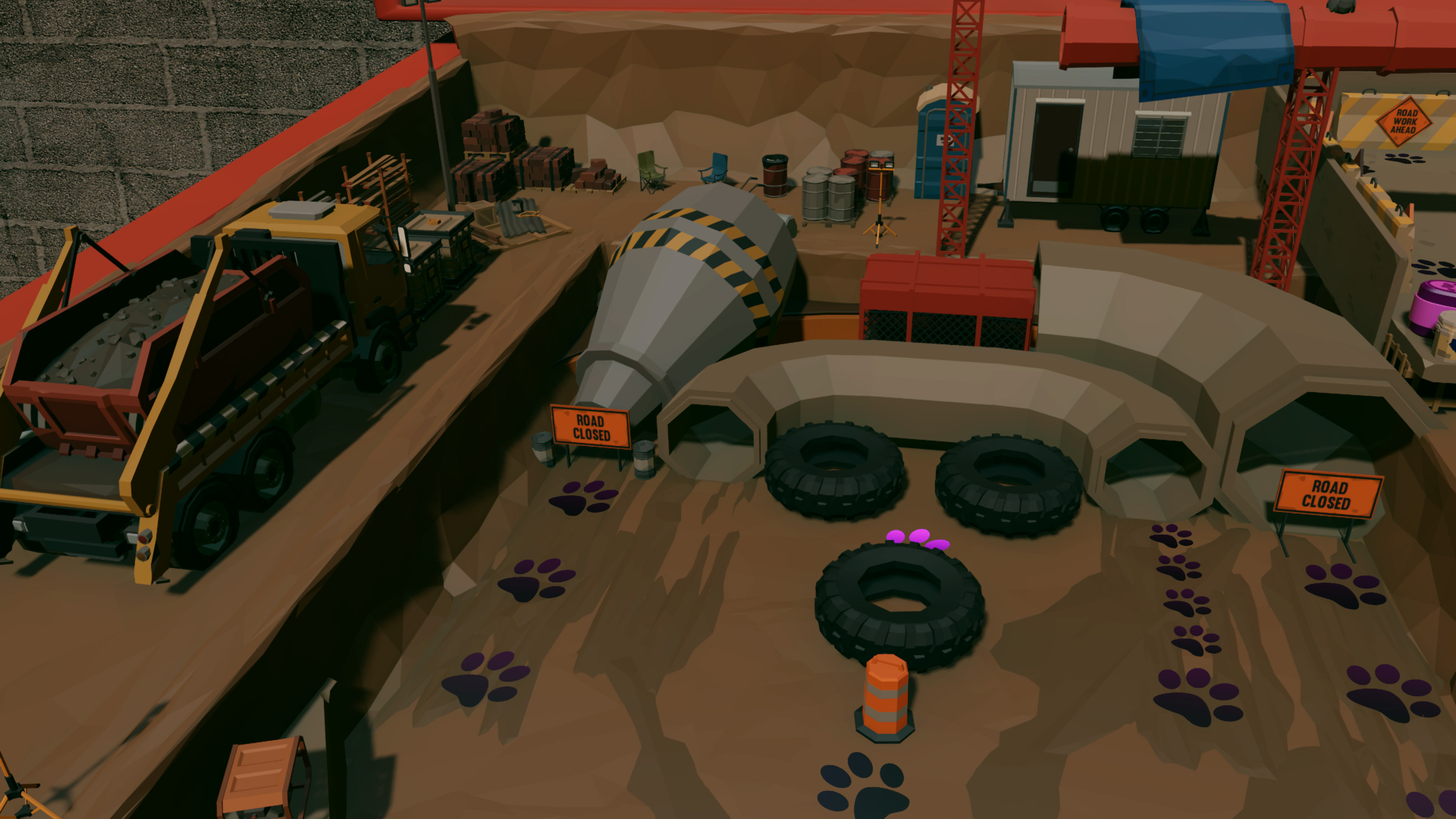 Roxy Raccoon's Pinball Panic - Construction Chaos screenshot 3