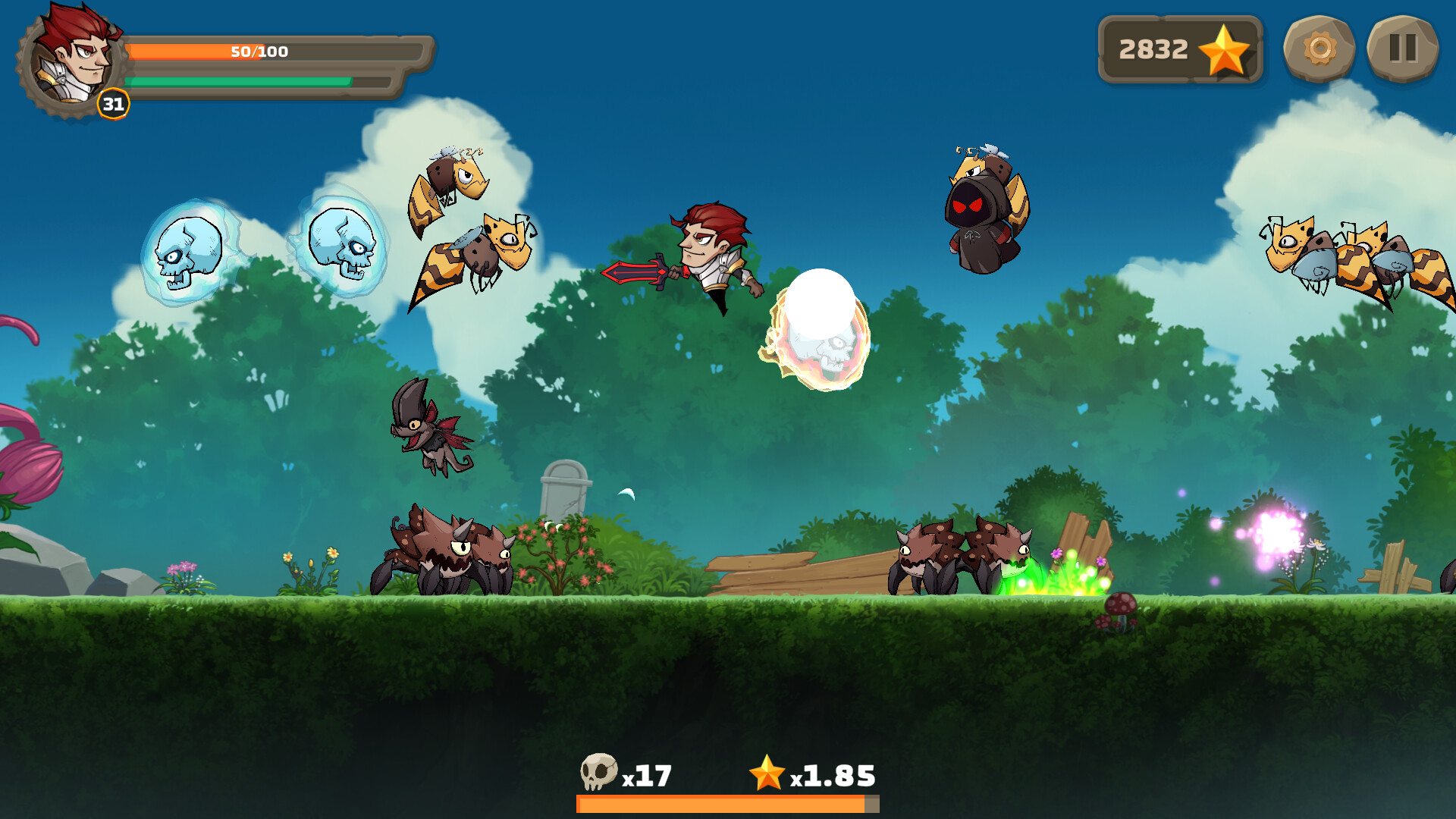 Jump Warrior screenshot 1