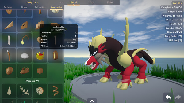 图片[2]-生物创造器|生物编辑器 Build.19006154（Creature Creator）免安装中文版-梨子乐游戏