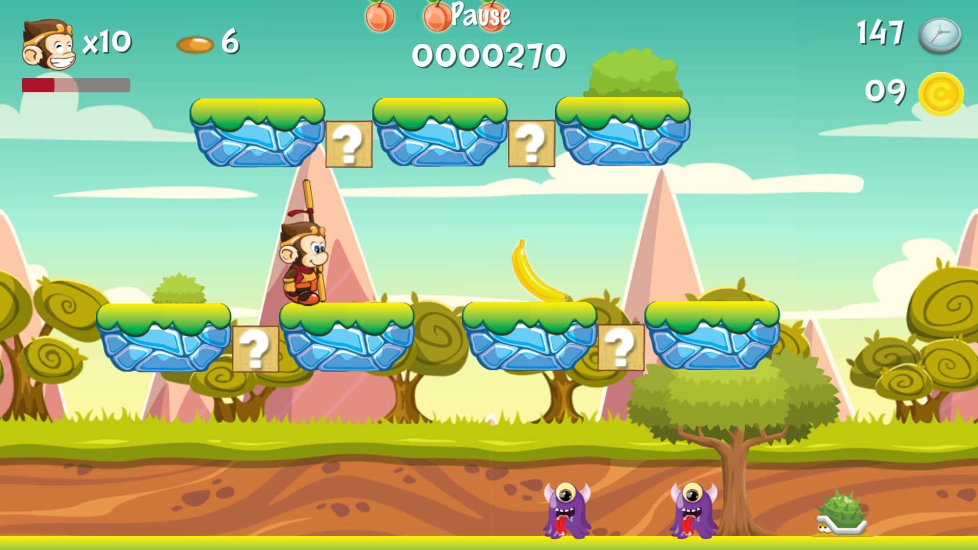 Monkey Adventure screenshot 2