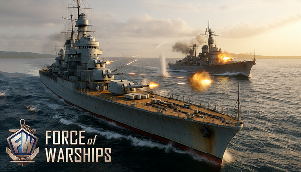 Steam：Force of Warships：戦艦ゲーム
