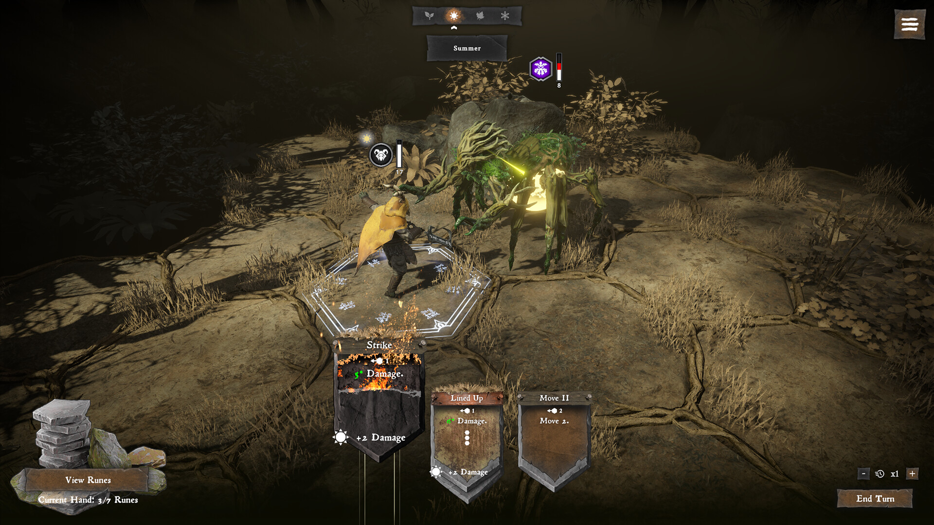 Solnox Grimoire of Seasons gameplay screenshot 3