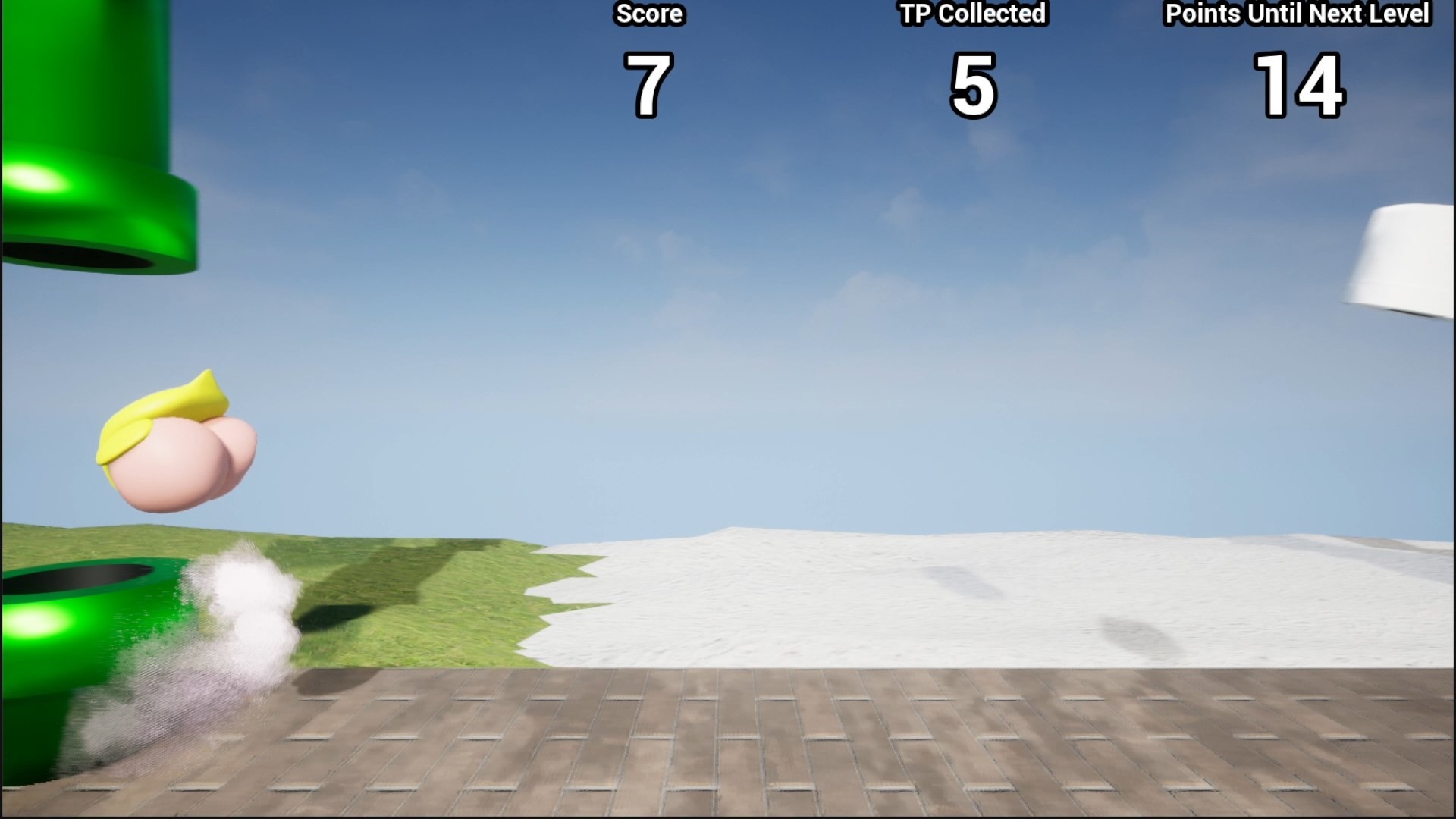 Flappy Butt screenshot 2