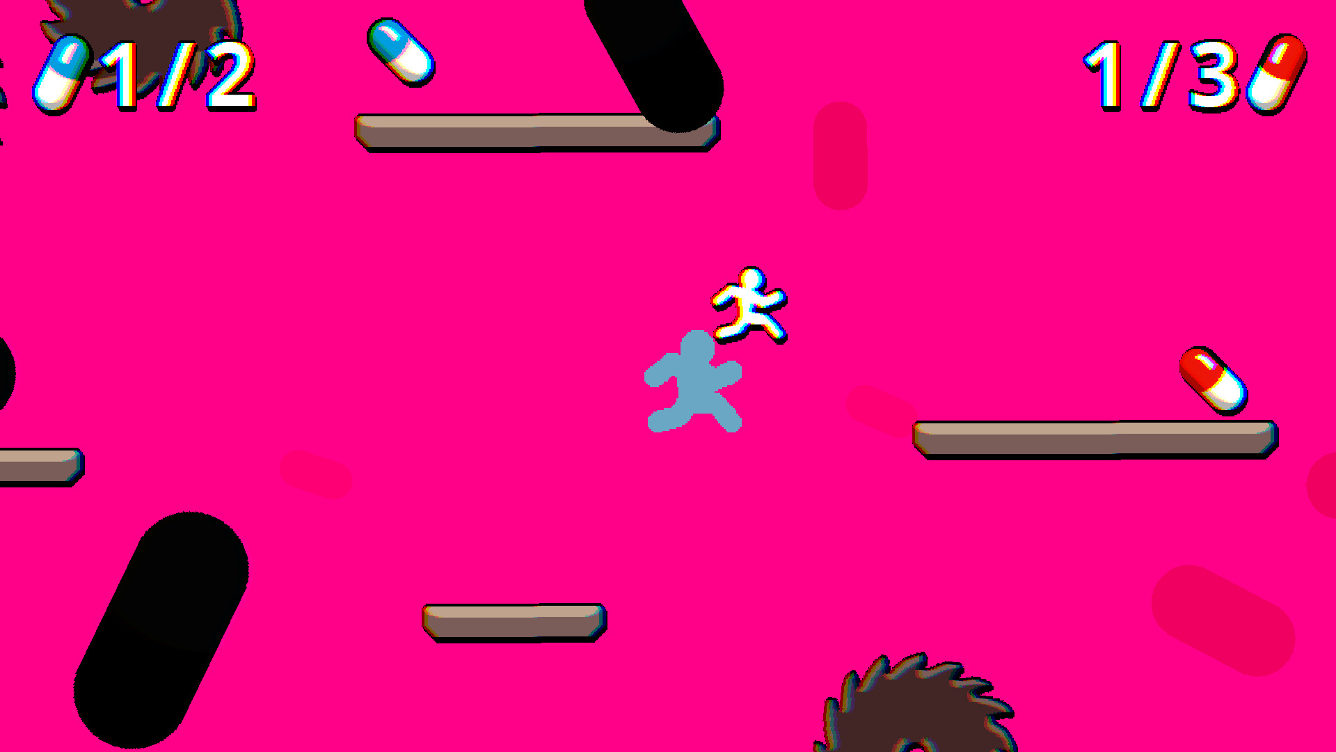 Stickman Synthwave Escape screenshot 2