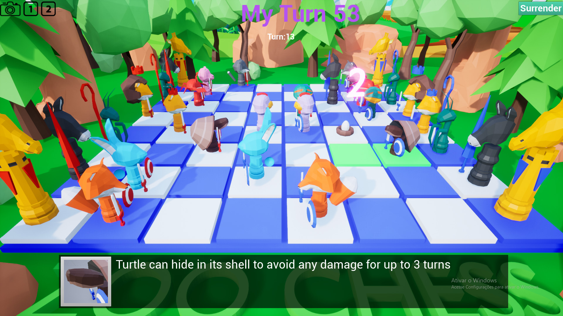 Zoo Chess screenshot 2