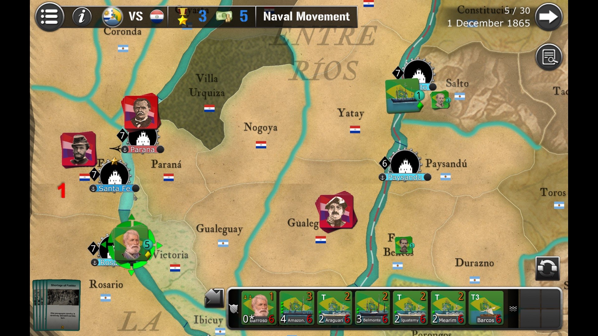 Wars Across The World: Curupayti 1866 screenshot 1