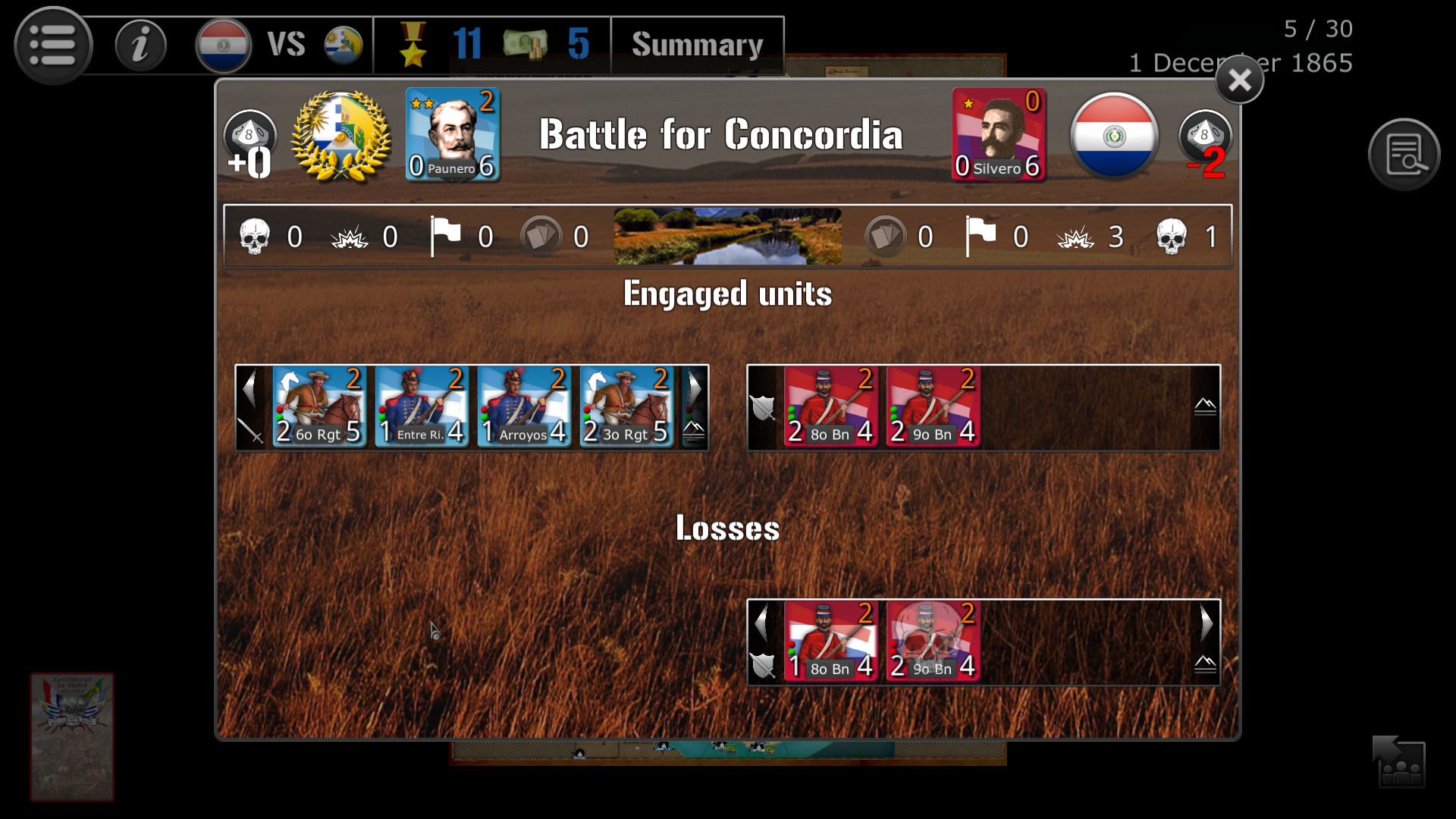 Wars Across The World: Curupayti 1866 screenshot 7