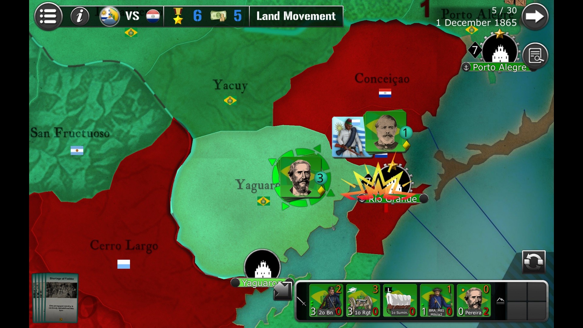 Wars Across The World: Curupayti 1866 screenshot 4