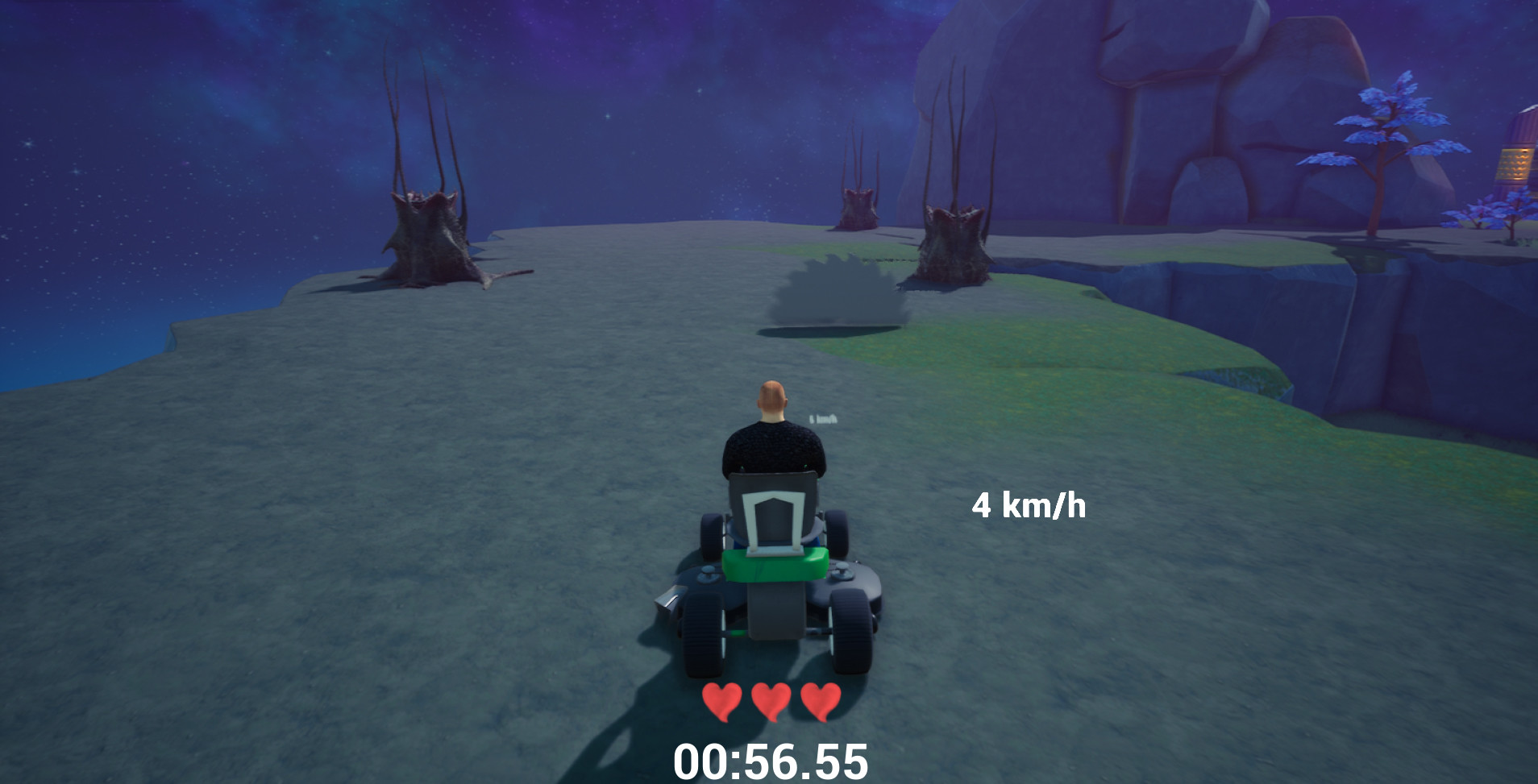 Lawnmower game: Mortal Race screenshot 3