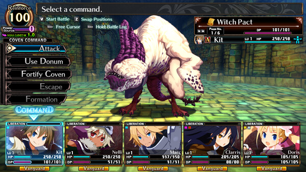 Labyrinth of Galleria: The Moon Society screenshot