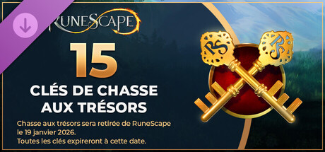 RuneScape : 15 clés de Chasse aux trésors