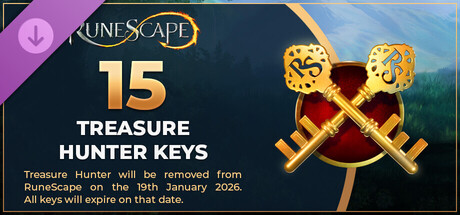 RuneScape: 15 Treasure Hunter Keys