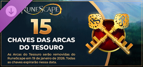 RuneScape: 15 Chaves das Arcas do Tesouro