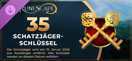 RuneScape: 35 Schatzjäger-Schlüssel