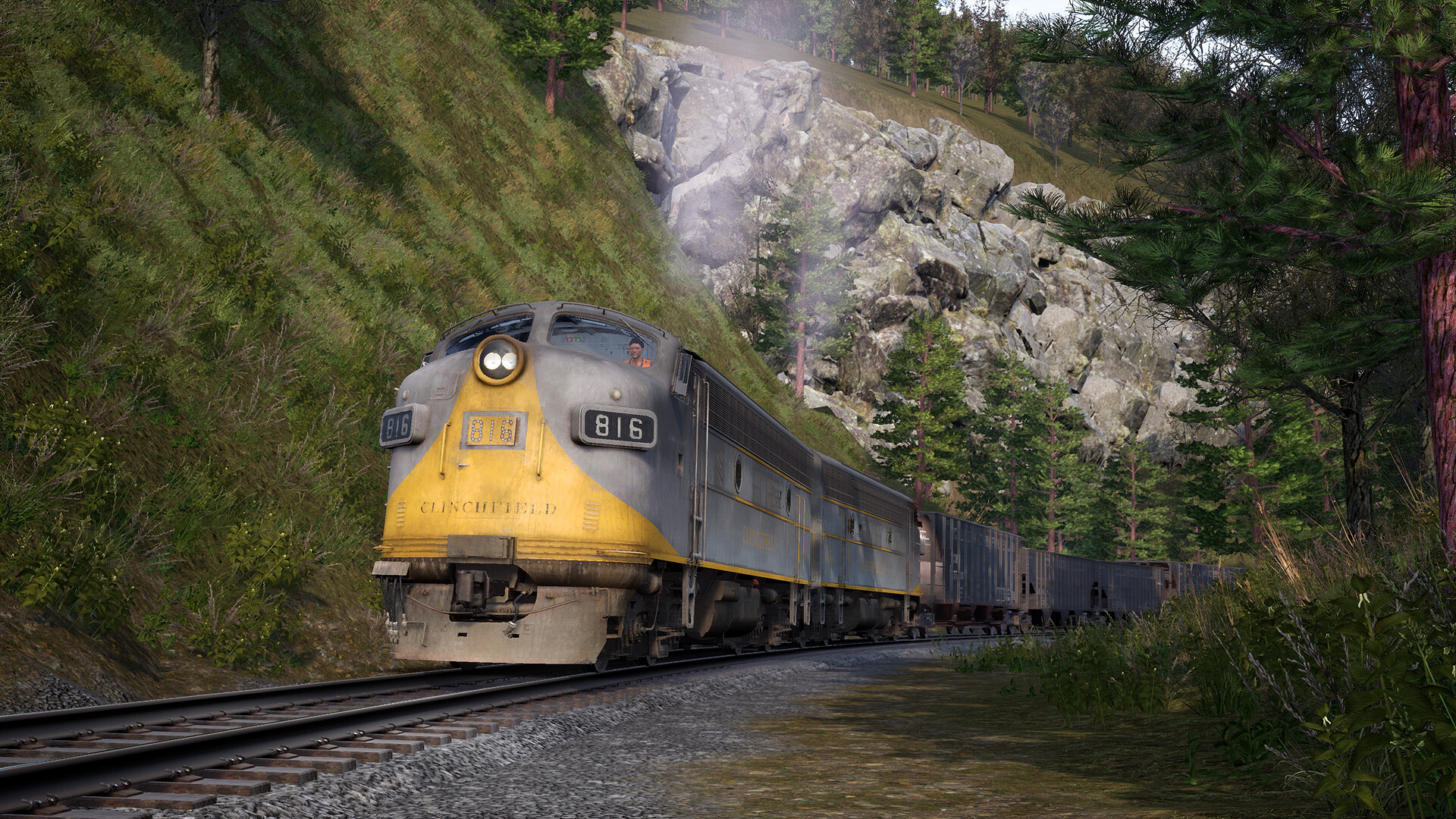 Train Sim World® 3: Clinchfield Railroad: Elkhorn - Dante Route Add-On screenshot 1