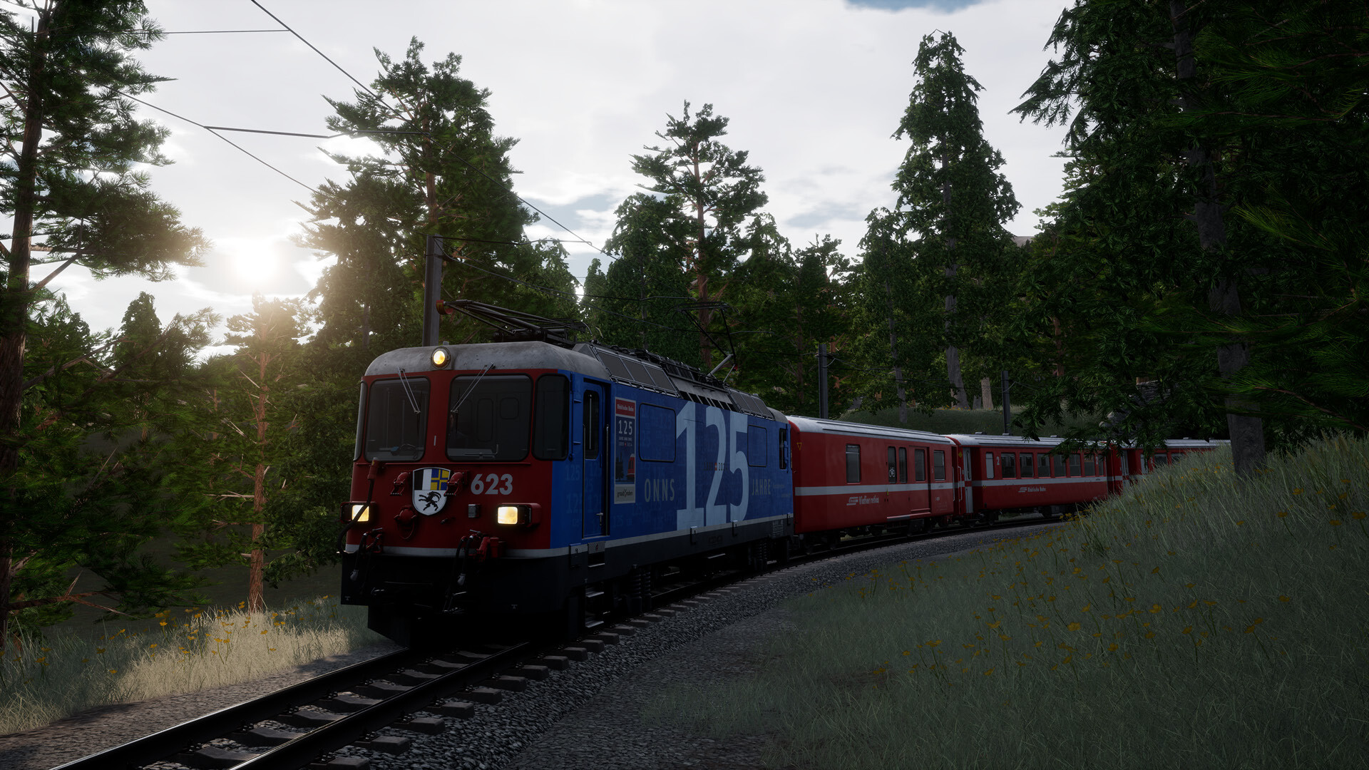 Train Sim World® 3: RhB Anniversary Collection Add-On screenshot 7